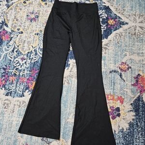 Black Flared Leggings